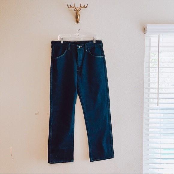 RUSTLER Men’s Blue Straight Legged Jeans Size 36 x 30 - Picture 1 of 6